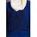 Embroidered party wear Abaya - Royal Blue Embroidered party wear Abaya - Royal Blue